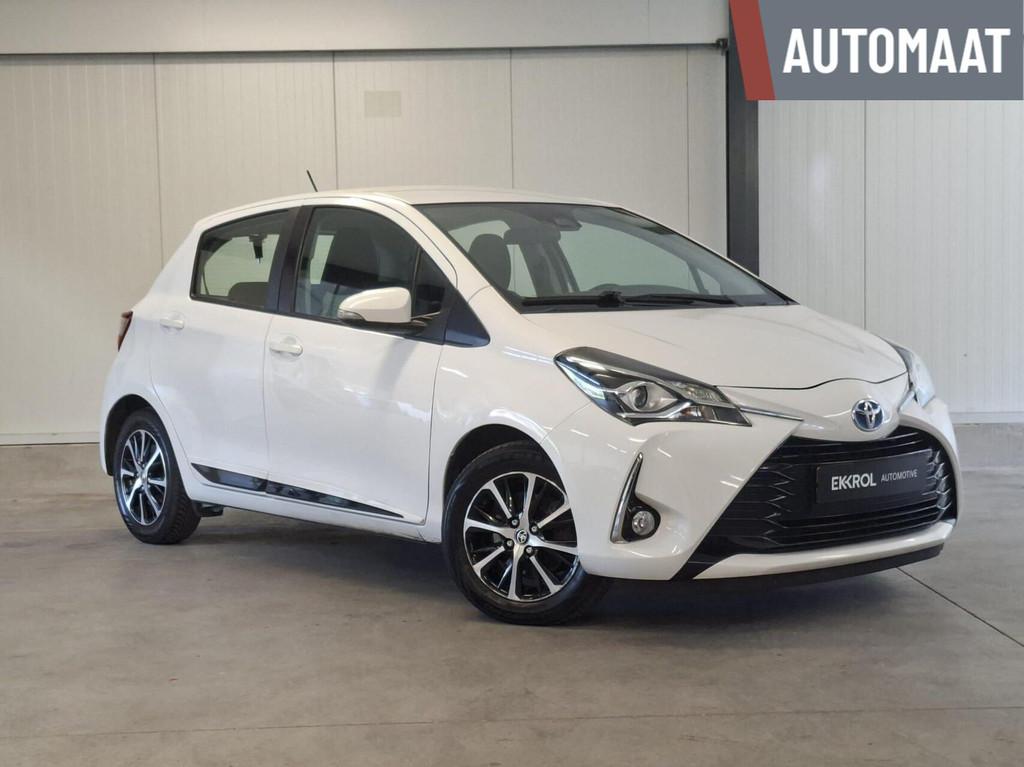 Toyota Yaris 1.5 Hybrid Active (Camera / Cruise control), Auto's, 4 cilinders, Met garantie (alle), Wit, Bedrijf