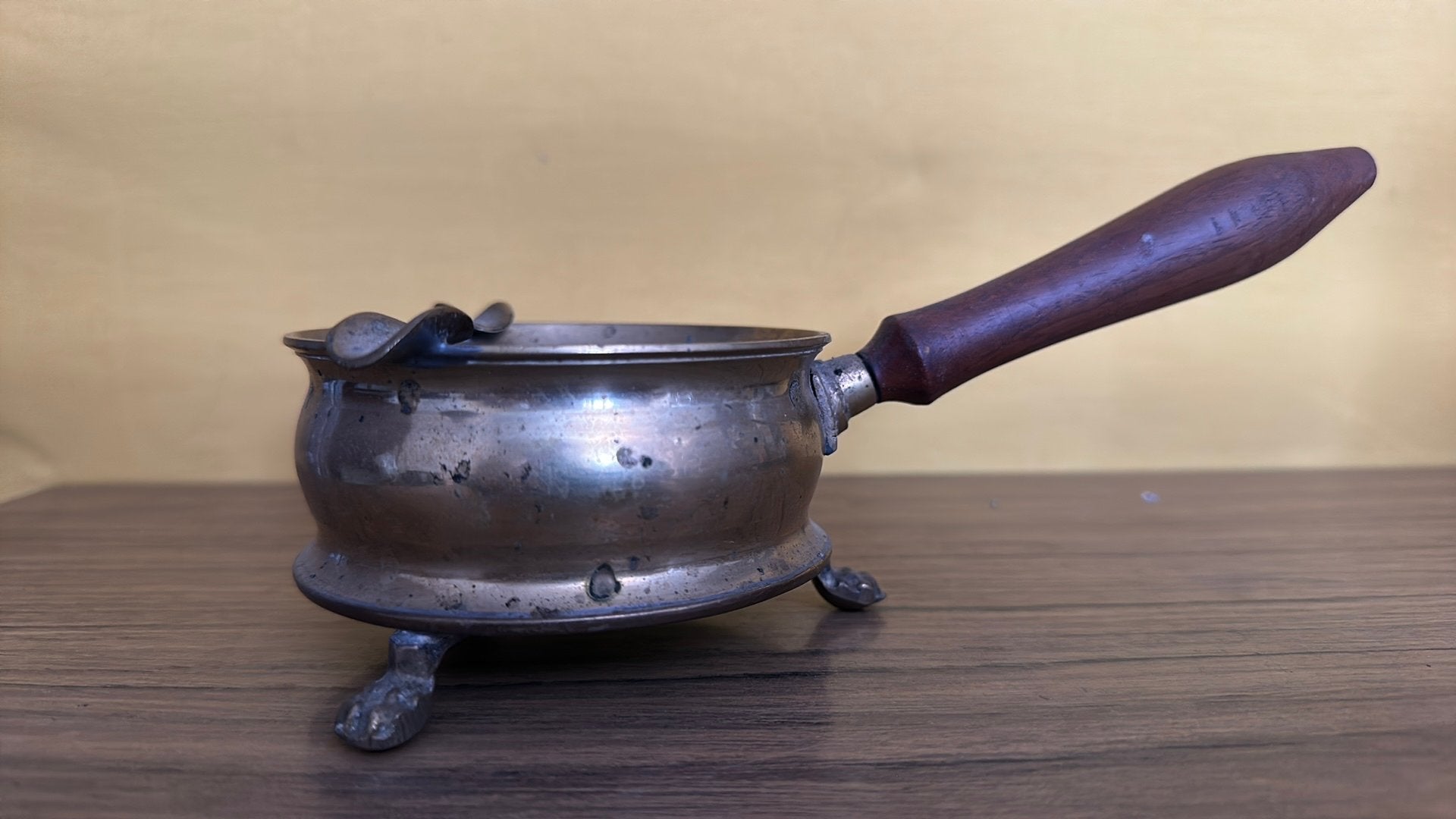 Asbakje antiek / koper messing legering, Ophalen of Verzenden