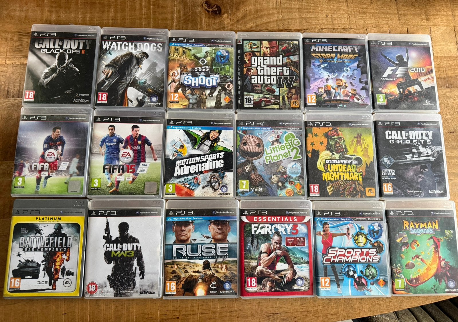 Playstation 3 spellen, Ophalen, Zo goed als nieuw, Met 1 controller, Slim