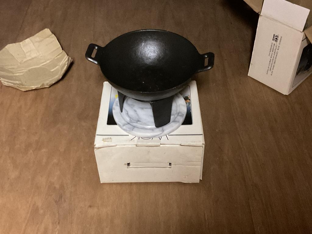 Wokpannen, Ophalen, Gebruikt, Gietijzer, Wok