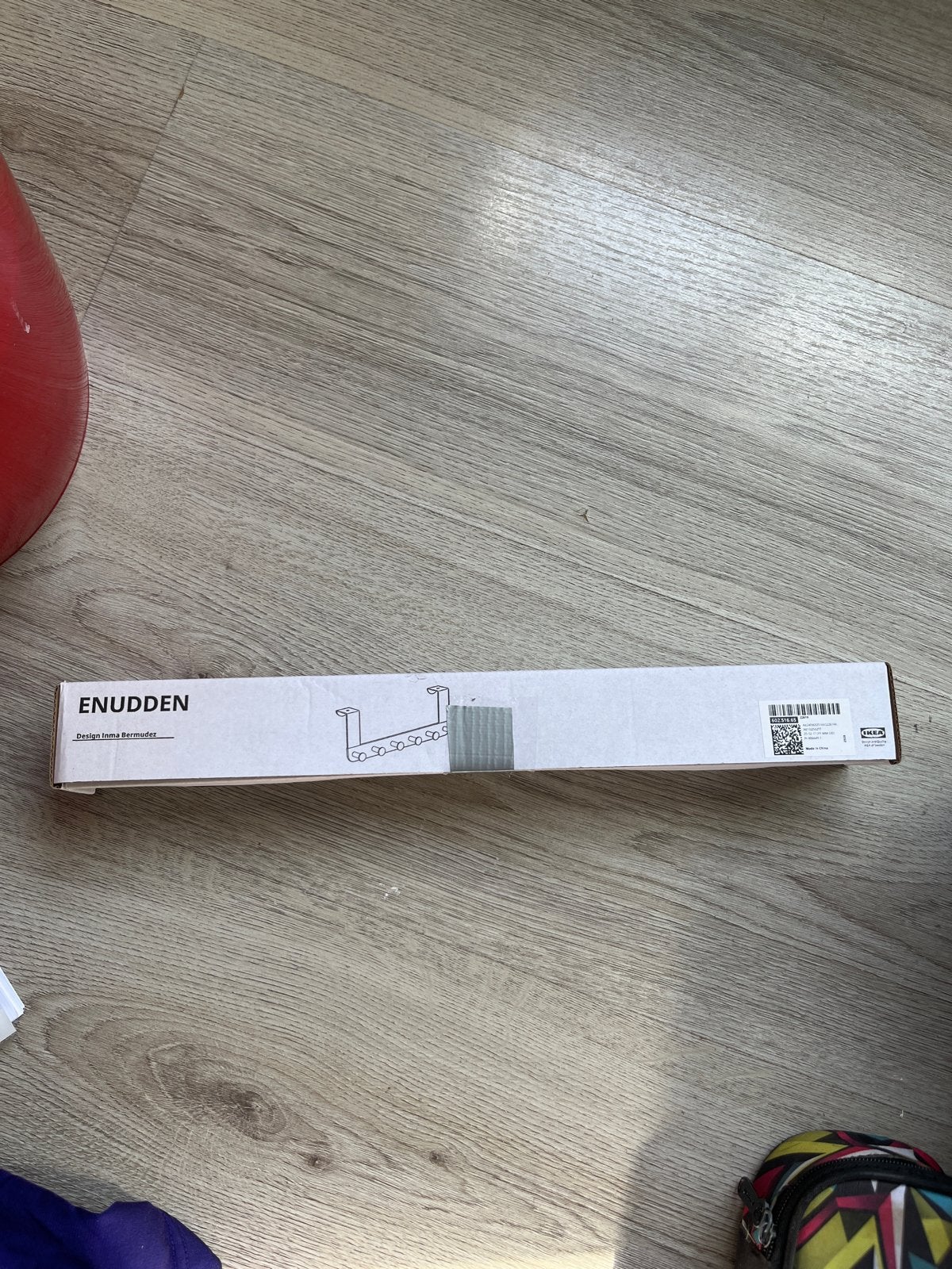 Nieuwe IKEA ENUDDEN Hanger voor deur, wit, Ophalen of Verzenden, Nieuw, Wit, Handdoekenrek