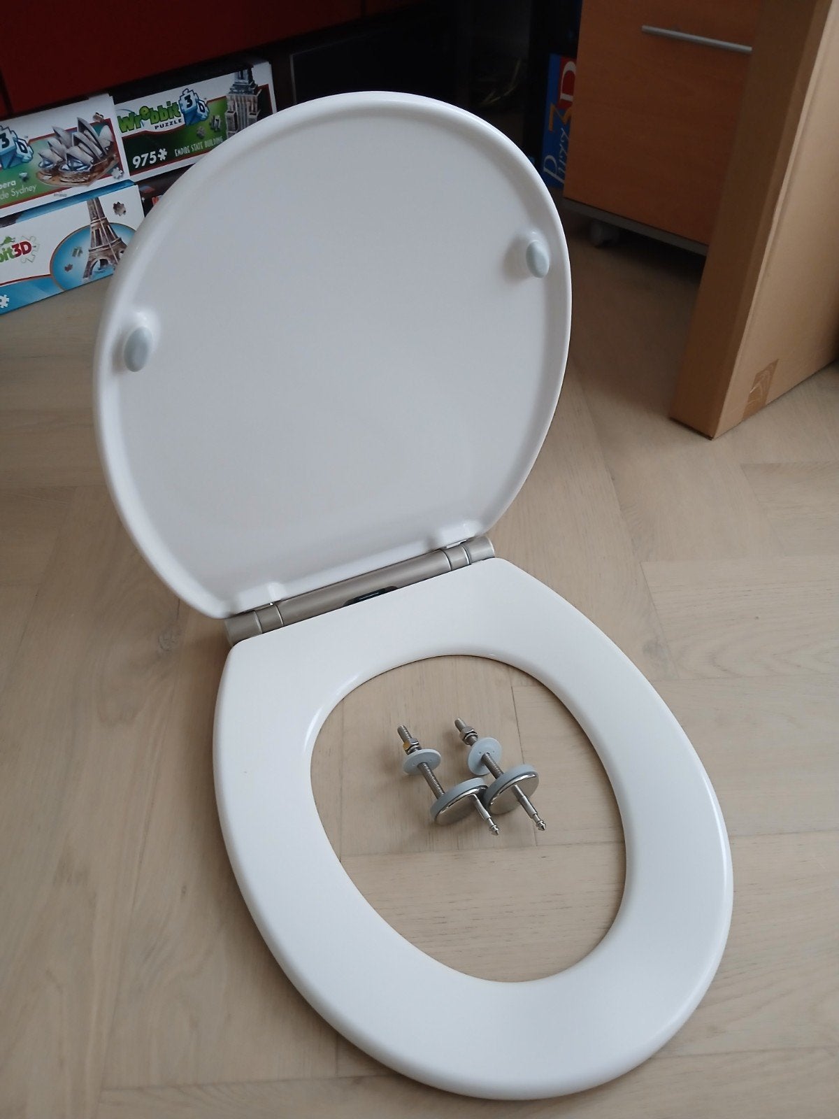 Toiletbril van merk Tiger, Ophalen of Verzenden, Zo goed als nieuw, Toilet