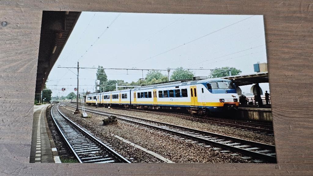 Foto TREIN NS Nederlandse Spoorwegen SGM Sprinter Plan Y, Verzenden, Gebruikt, Trein, Overige typen