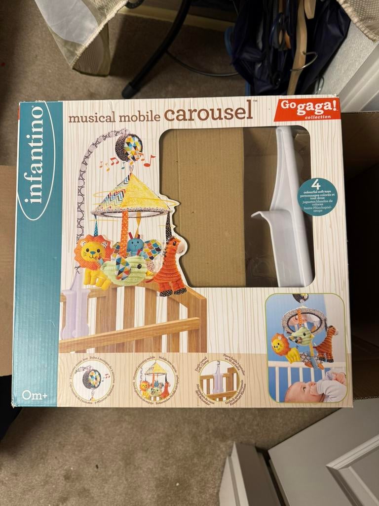 Musicale mobile  carousel, Kinderen en Baby's, Speelgoed | Houten speelgoed, Ophalen of Verzenden, Zo goed als nieuw
