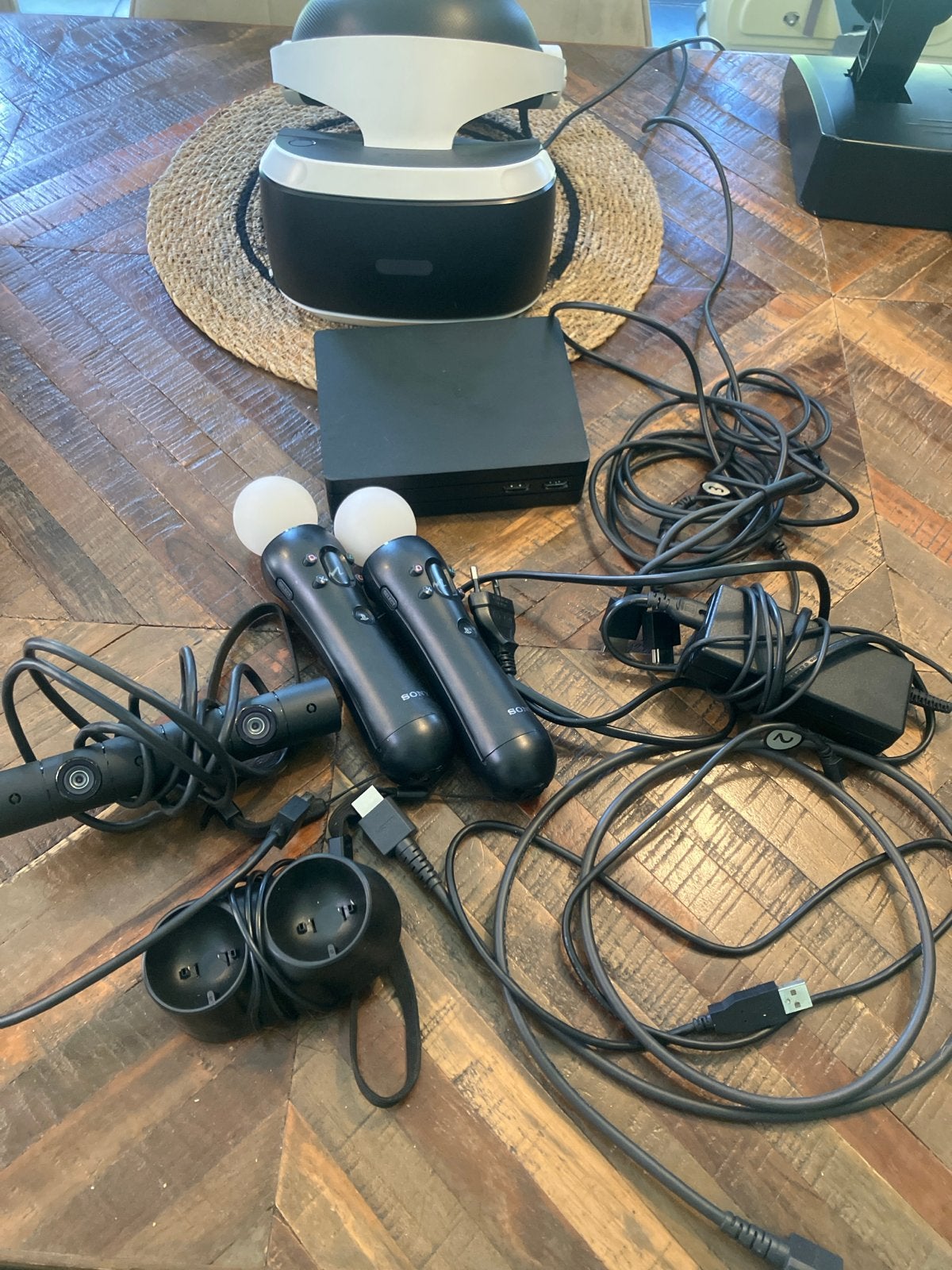 Sony PlayStation VR-set met camera en controllers, Spelcomputers en Games, Virtual Reality, Zo goed als nieuw, Sony PlayStation