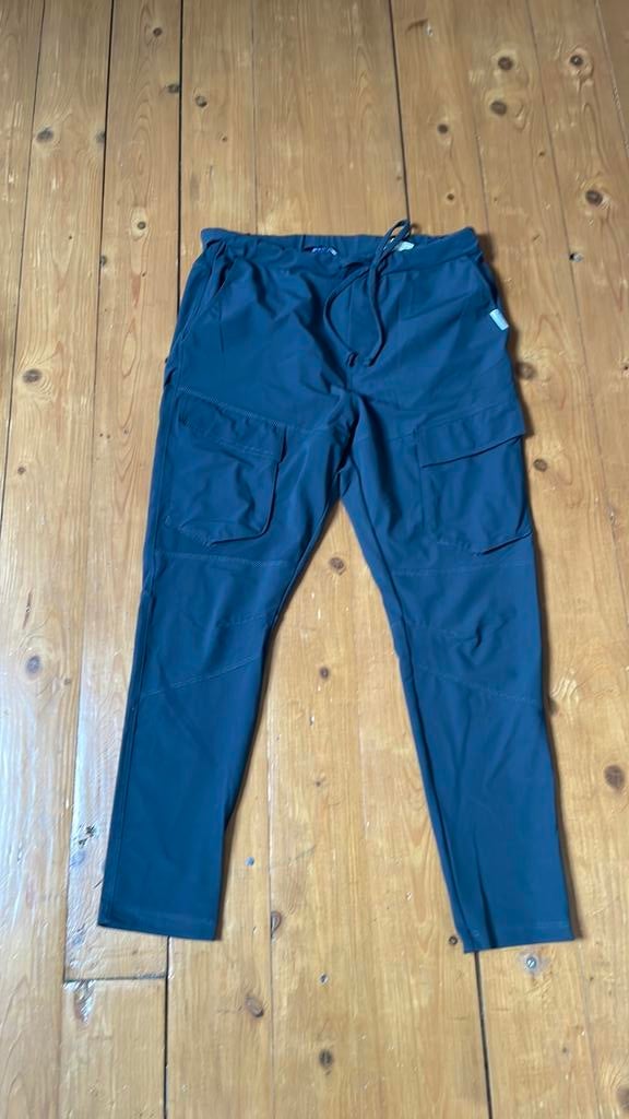 Donkergrijze baggy broek van Penn&Ink maat 40, Maat 38/40 (M), Ophalen of Verzenden, Zo goed als nieuw, Grijs