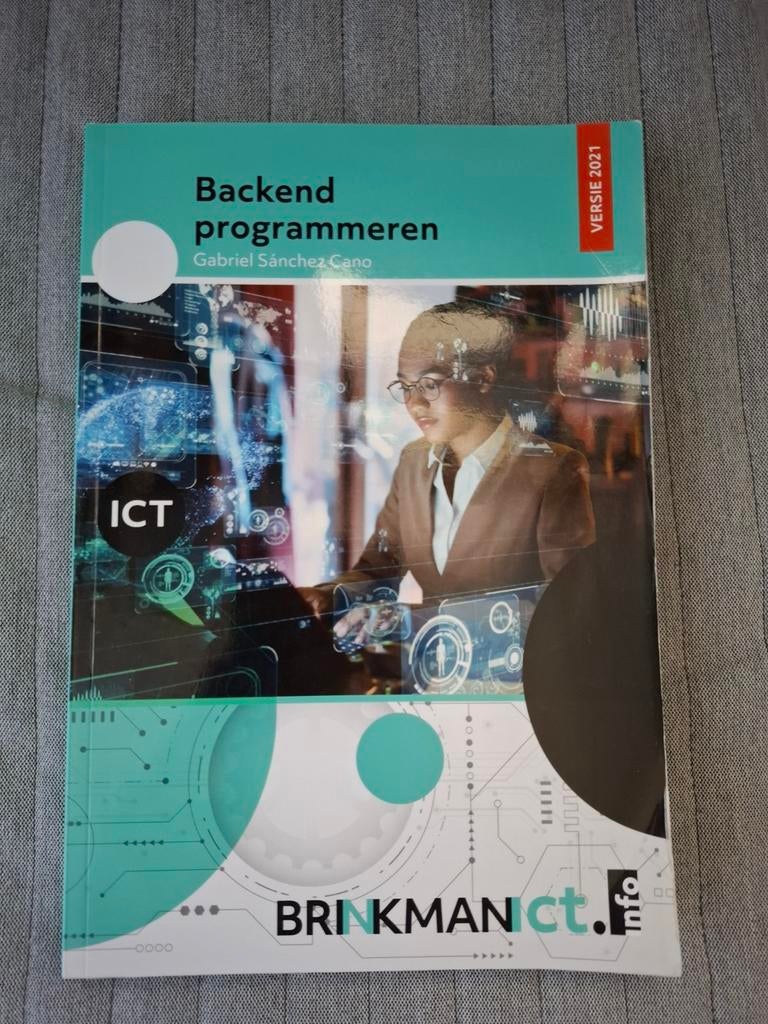 Backend programmeren versie 2021, Boeken, Schoolboeken, Zo goed als nieuw, Nederlands, Overige niveaus, Ophalen