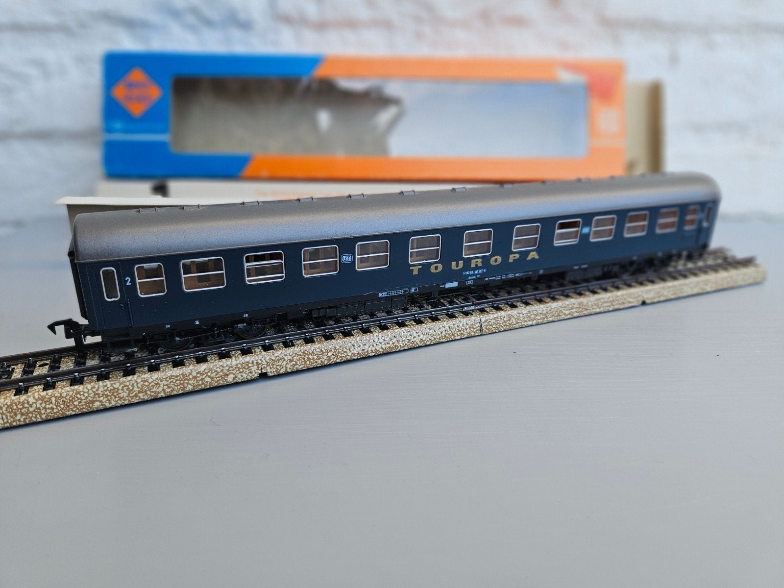 Roco International HO 4282 Touropa Wagon, Hobby en Vrije tijd, Gebruikt, Gelijkstroom, Wagon, Ophalen of Verzenden