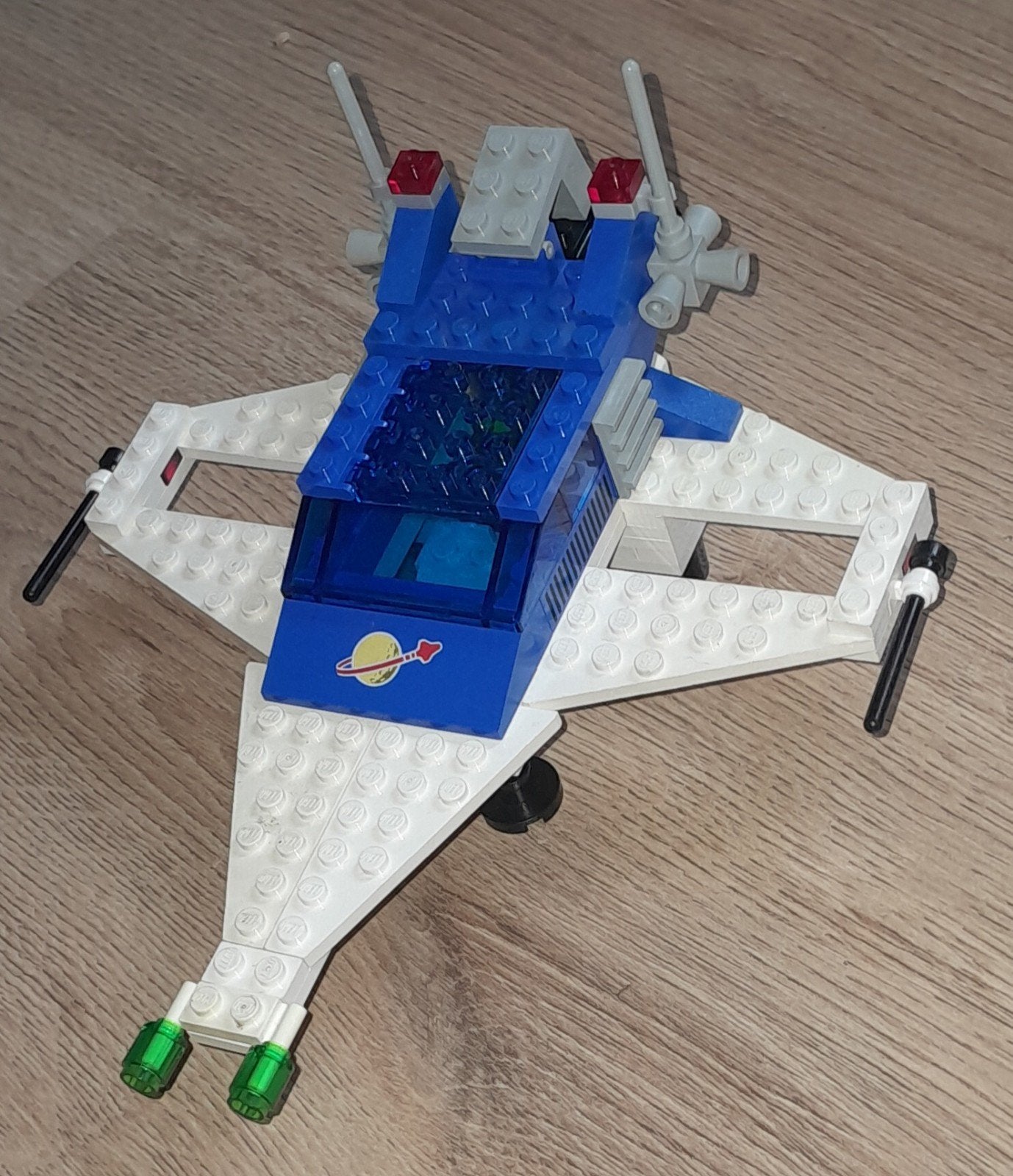 Lego space classic cosmic cruiser 6890 netjes 100% compleet, Lego, Ophalen of Verzenden, Zo goed als nieuw, Space