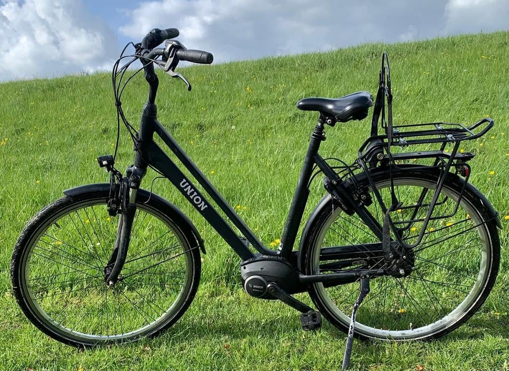 Mooie Elektrische Union Dames/Meiden fiets, Ophalen, Gebruikt, Minder dan 10 versnellingen, Overige merken
