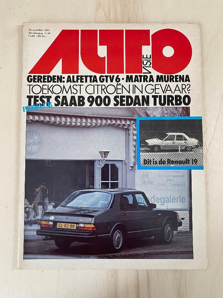 Autovisie 24 1980, Ophalen of Verzenden, Gelezen, Algemeen