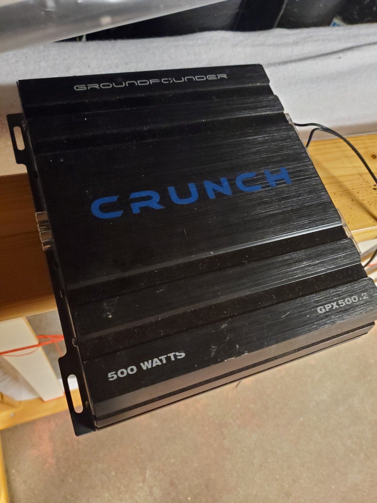 Crunch 500w versterker auto, Ophalen of Verzenden, Gebruikt