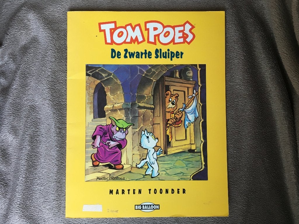 Tom Poes en de Zwarte Sluiper, Boeken, Stripboeken, Marten Toonder, Eén stripboek, Ophalen of Verzenden, Zo goed als nieuw
