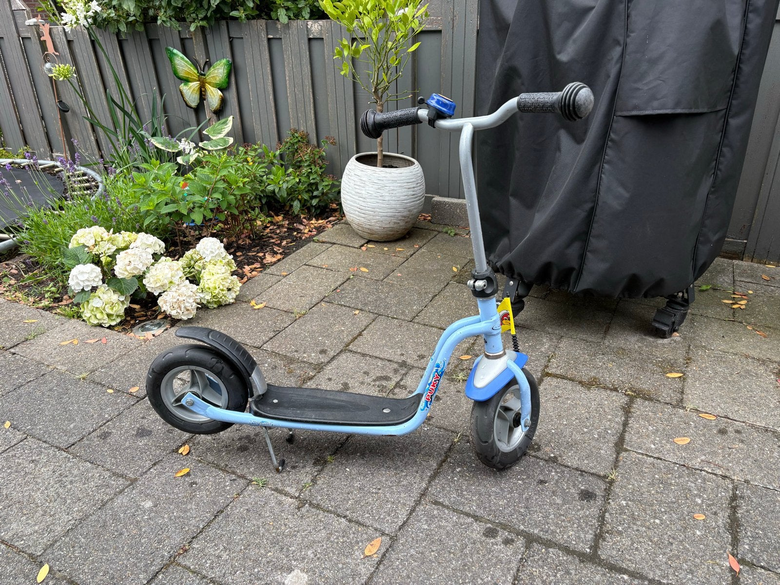 Puky Stepje Lichtblauw voor Kinderen 3-6 jaar met Standaard, Ophalen of Verzenden, Gebruikt, Gewone step