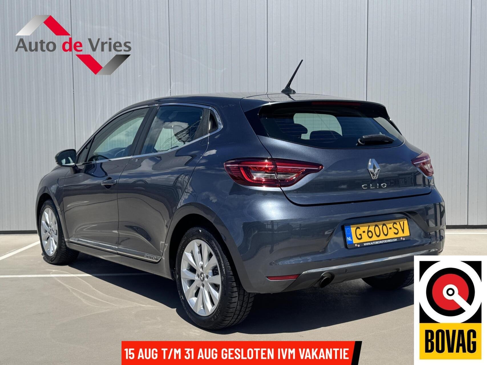 Renault Clio 1.0 TCe Intens|Navi|NL-Auto|LED|Onderhouden, Voorwielaandrijving, 101 pk, Gebruikt, 580 kg