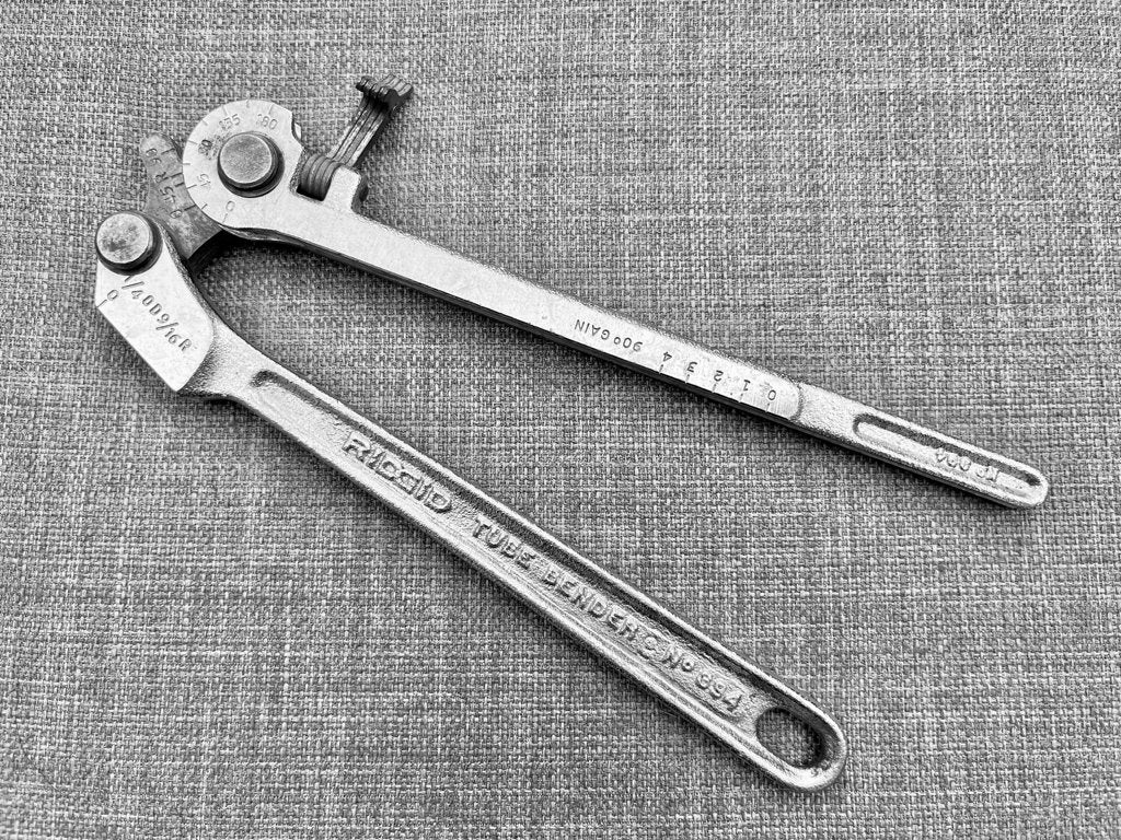 Ridgid Heavy-Duty Pijpenbuiger No. 394 (1/4" / 6 mm), Doe-het-zelf en Verbouw, Gereedschap | Handgereedschap, Ophalen, Zo goed als nieuw