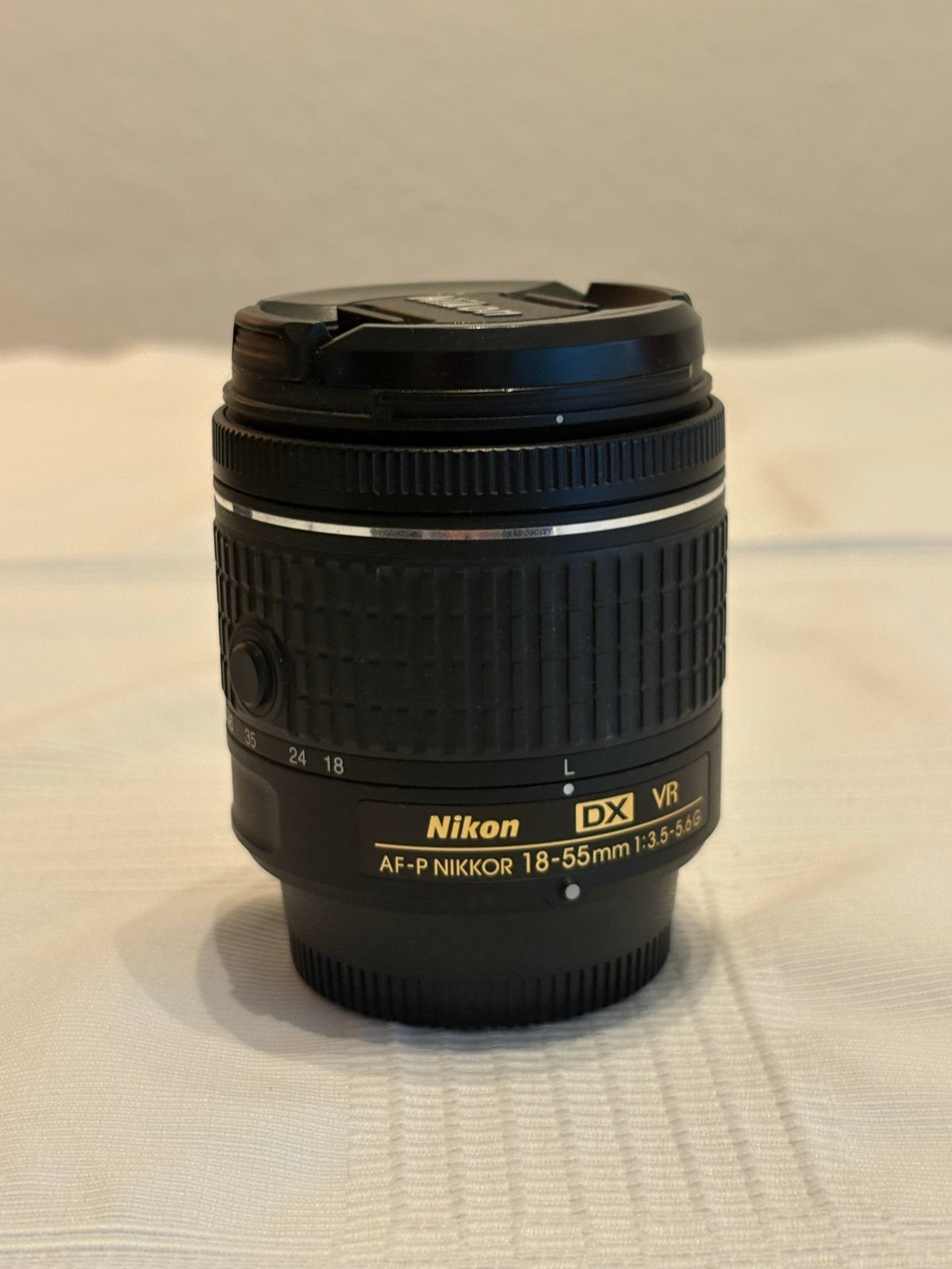 Nikon AF-P NIKKOR 18-55mm f/3.5-5.6G DX VR lens, Audio, Tv en Foto, Ophalen, Autofocus, Nikon, Zo goed als nieuw