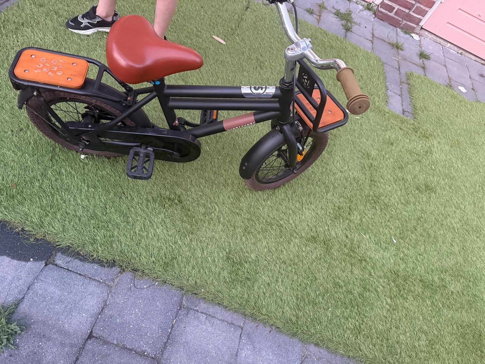 Nieuwe Kinderfiets - SuperSuper, Ophalen of Verzenden, Nieuw, Terugtraprem, Minder dan 16 inch