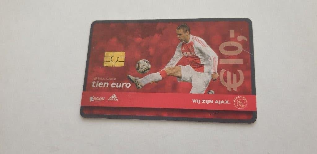 3224 ajax arena consumptie telefoonkaart van 10 euro, Verzamelen, Telefoonkaarten, Verzenden