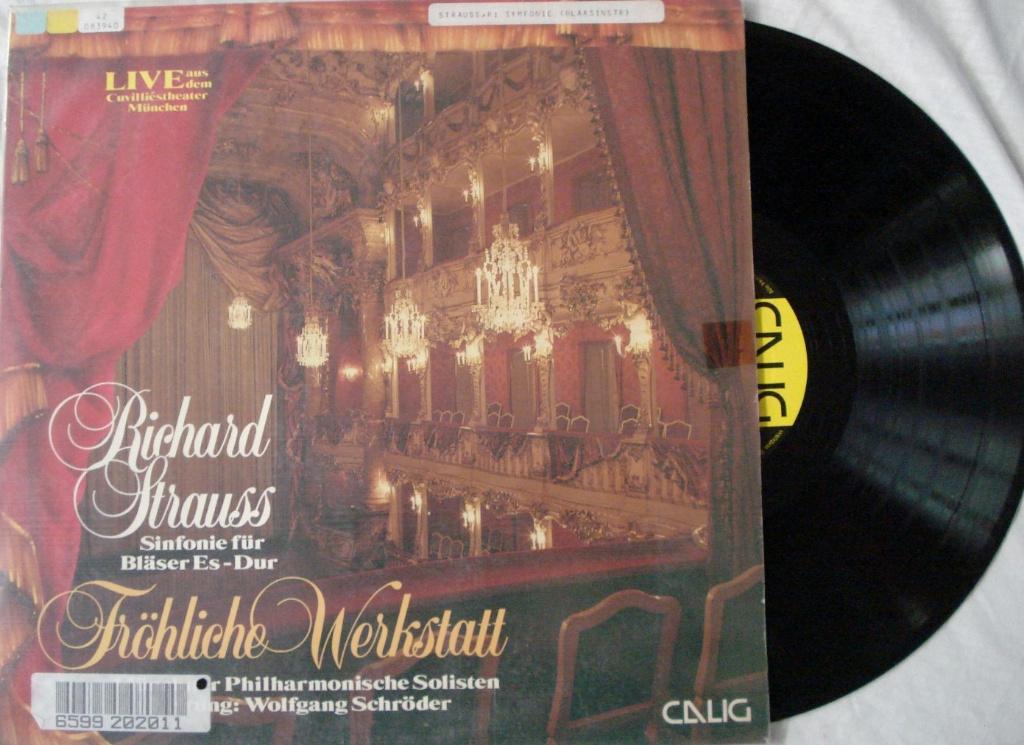 Richard Strauss - Fröhliche Werkstatt, Ophalen of Verzenden, 1980 - 1989, Gebruikt, 12 inch