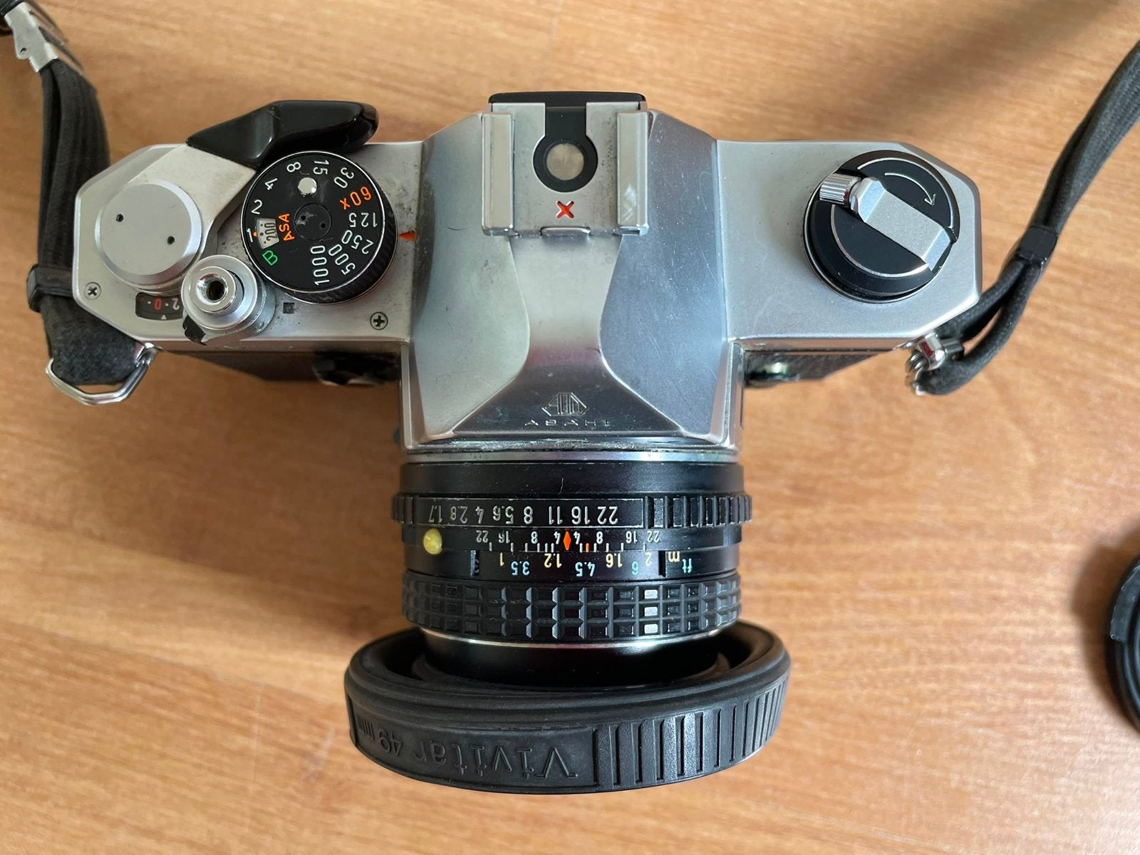 Pentax MX Spiegelreflexcamera met 2 lenzen en tas, Ophalen of Verzenden, Gebruikt, Spiegelreflex, Pentax