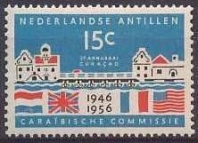 Nederlandse Antillen 257 postfris Caribische Commissie 1956, Postzegels en Munten, Ophalen of Verzenden, Postfris