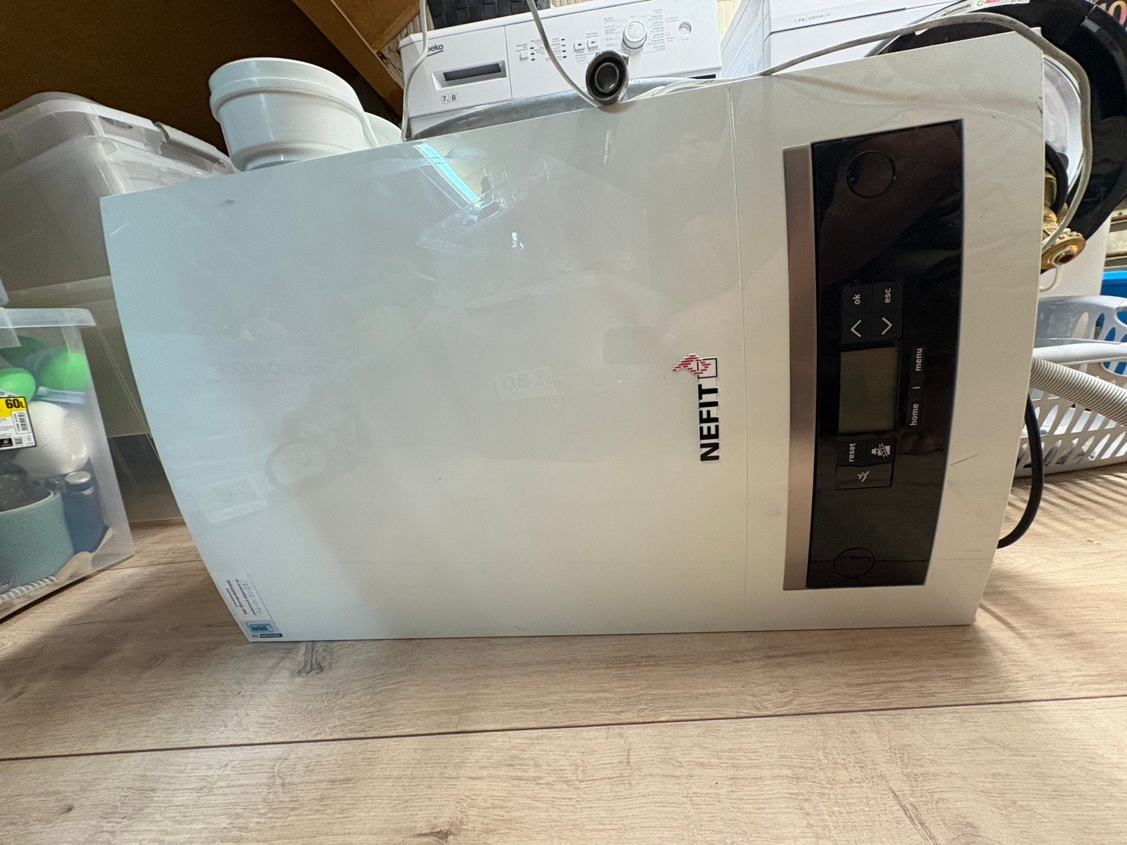 Nefit cv ketel (compleet en functionerend), Ophalen, Geiser, Zo goed als nieuw, Minder dan 20 liter