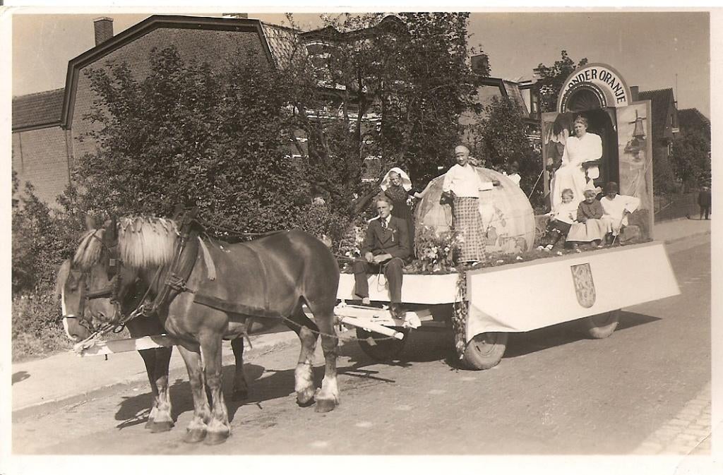 Goes, Kees Roelands op de bok, Ophalen of Verzenden, 1940 tot 1960, Ongelopen, Zeeland