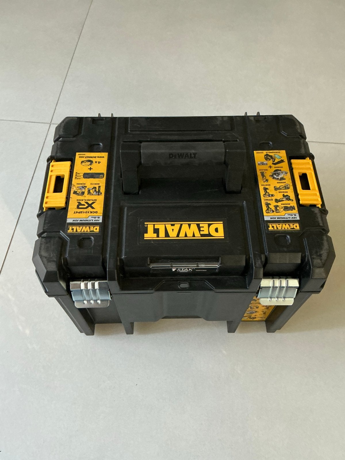 DeWalt Gereedschapsset: Haakse Slijper, Reciprozaag, Accu, L, Ophalen of Verzenden, Nieuw, Gereedschapsset, DeWalt