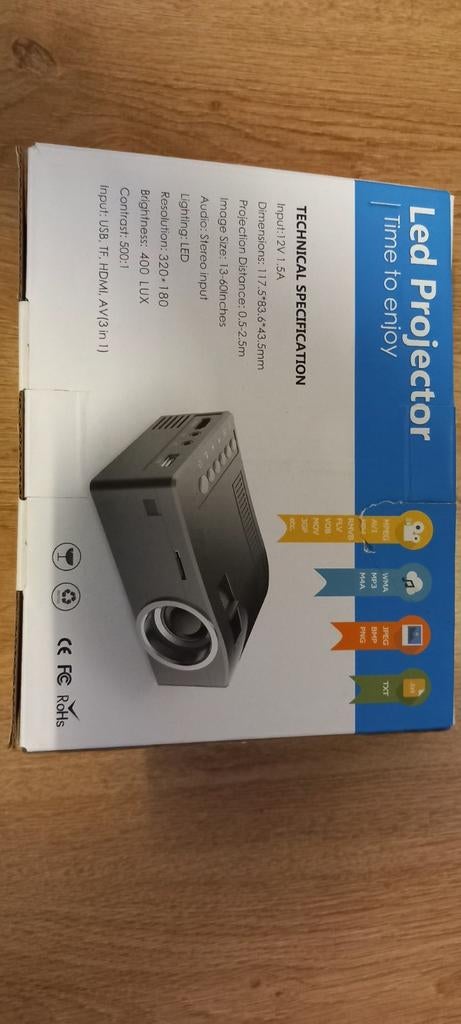Led Projector, Ophalen of Verzenden