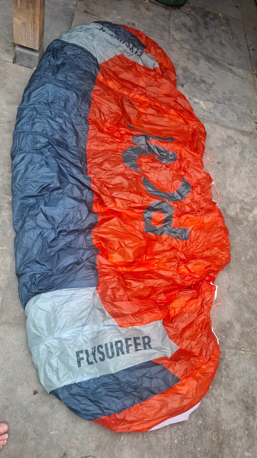 Flysurfer POW 4,0m Parawing, Watersport en Boten, Wingsurfen, Ophalen of Verzenden, Zo goed als nieuw, Overige