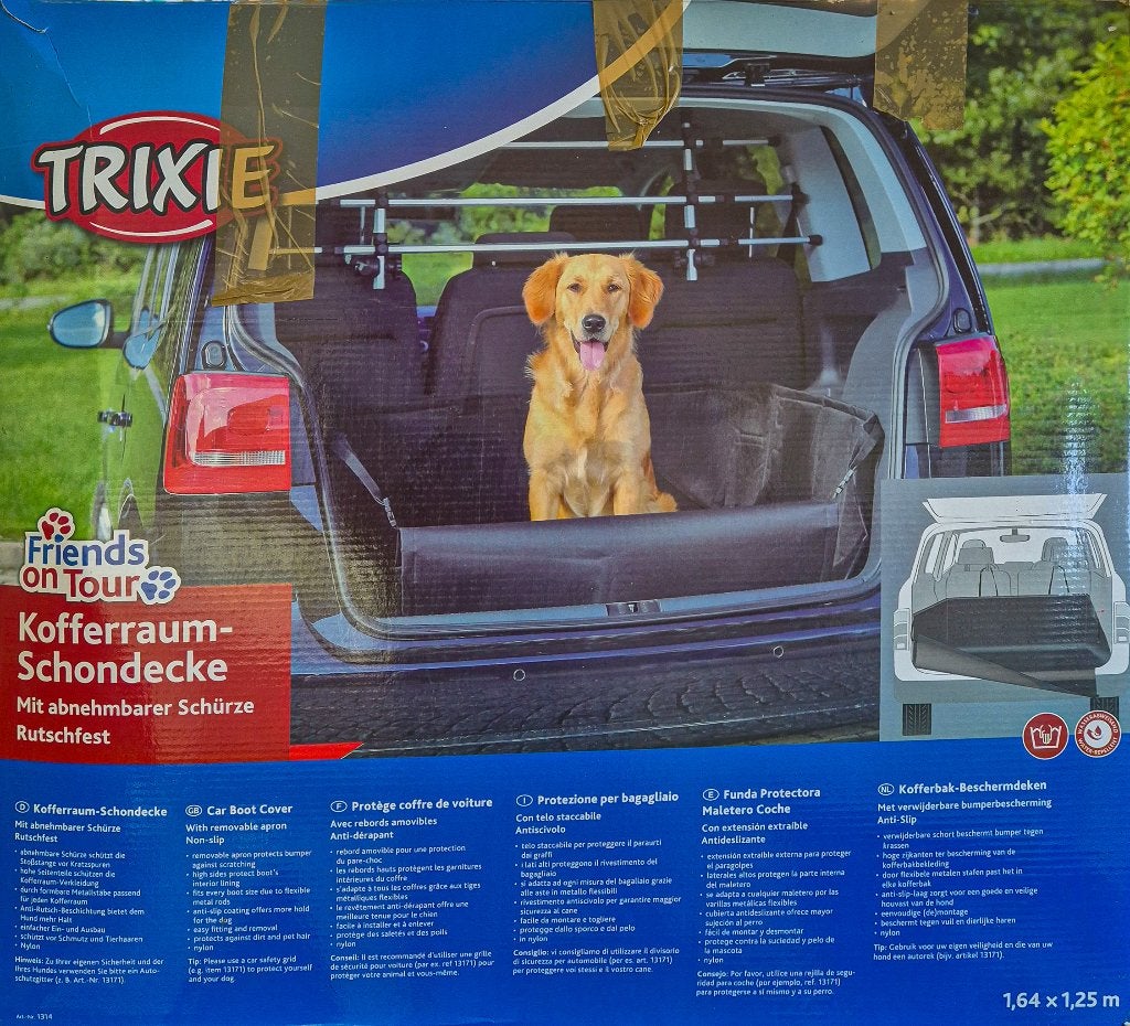 Trixie Kofferbak-Beschermdeken met Bumperbescherming, Ophalen, Zo goed als nieuw