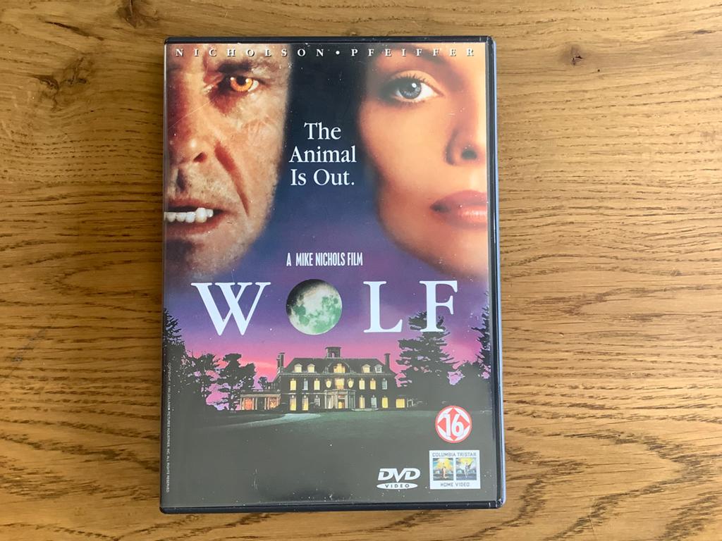 5). Wolf met o.a. Michelle Pfeiffer, Jack Nicholson., Alle leeftijden, Ophalen of Verzenden, Zo goed als nieuw