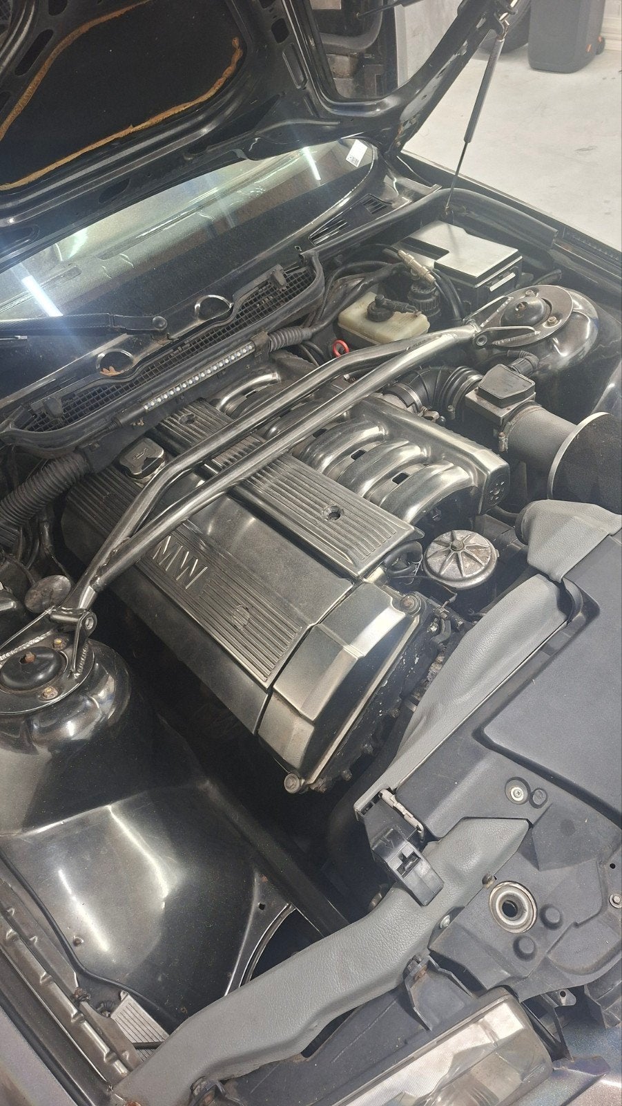 BMW E36 M50B25 Motor met versnellingsbak, Ophalen, Gebruikt, BMW