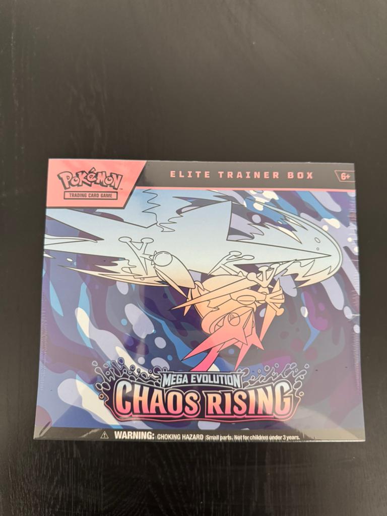 Pokemon Chaos Rising Elite Trainer Box - sealed, Ophalen of Verzenden, Nieuw, Boosterbox, Foil