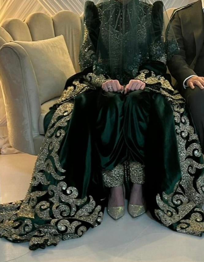 Traditionele Turkse Bindalli Henna Jurk - Maat 36/38, Kleding | Dames, Gelegenheidskleding, Ophalen, Overige typen, Zo goed als nieuw