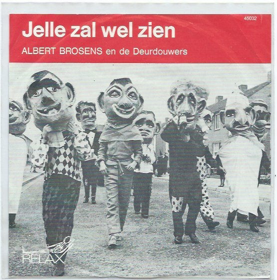 Albert Brosens-Jelle zal wel zien (Yellow Submarine-Beatles, Gebruikt, 7 inch, Ophalen of Verzenden, Levenslied of Smartlap