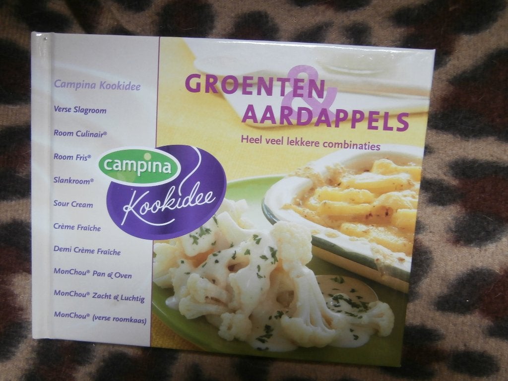 Kookboek Groenten Aardappels Campina Kookidee koken recept, Ophalen of Verzenden, Zo goed als nieuw, Campina, Nederland en België