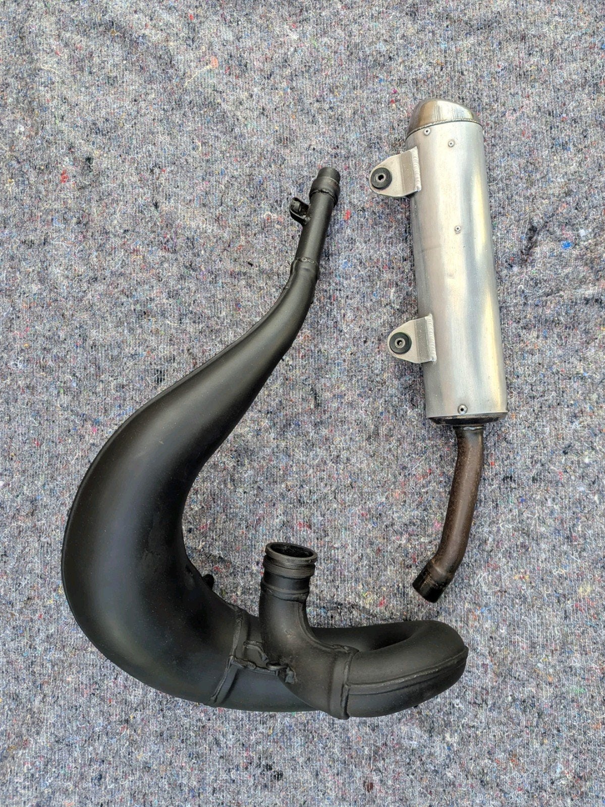 suzuki rm 250 uitlaat set origineel, Ophalen