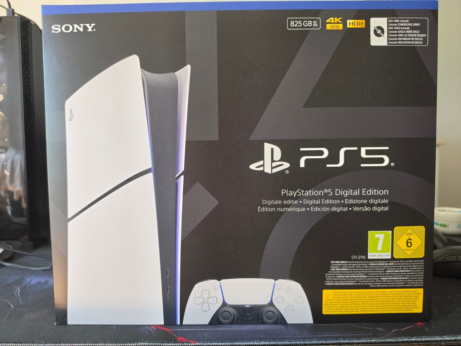(SEALED)Sony PlayStation 5 Slim Digital Edition, Ophalen