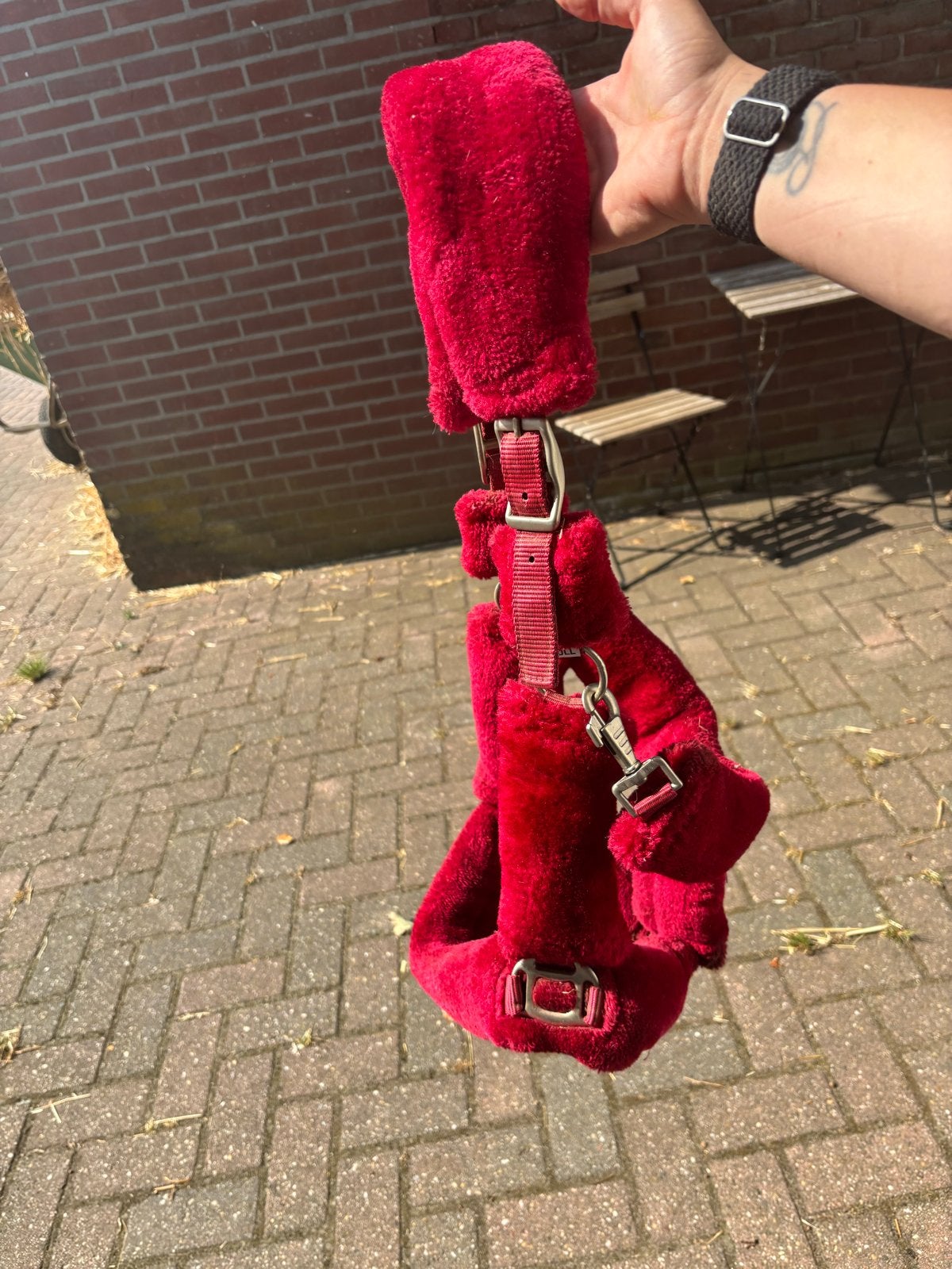 Rood halster full, Ophalen of Verzenden, Zo goed als nieuw