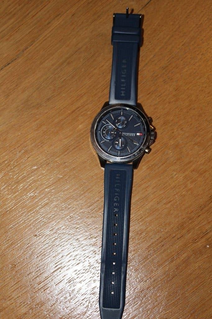 Tommy Hilfiger horloge, Overige merken, Gebruikt, Staal, Polshorloge