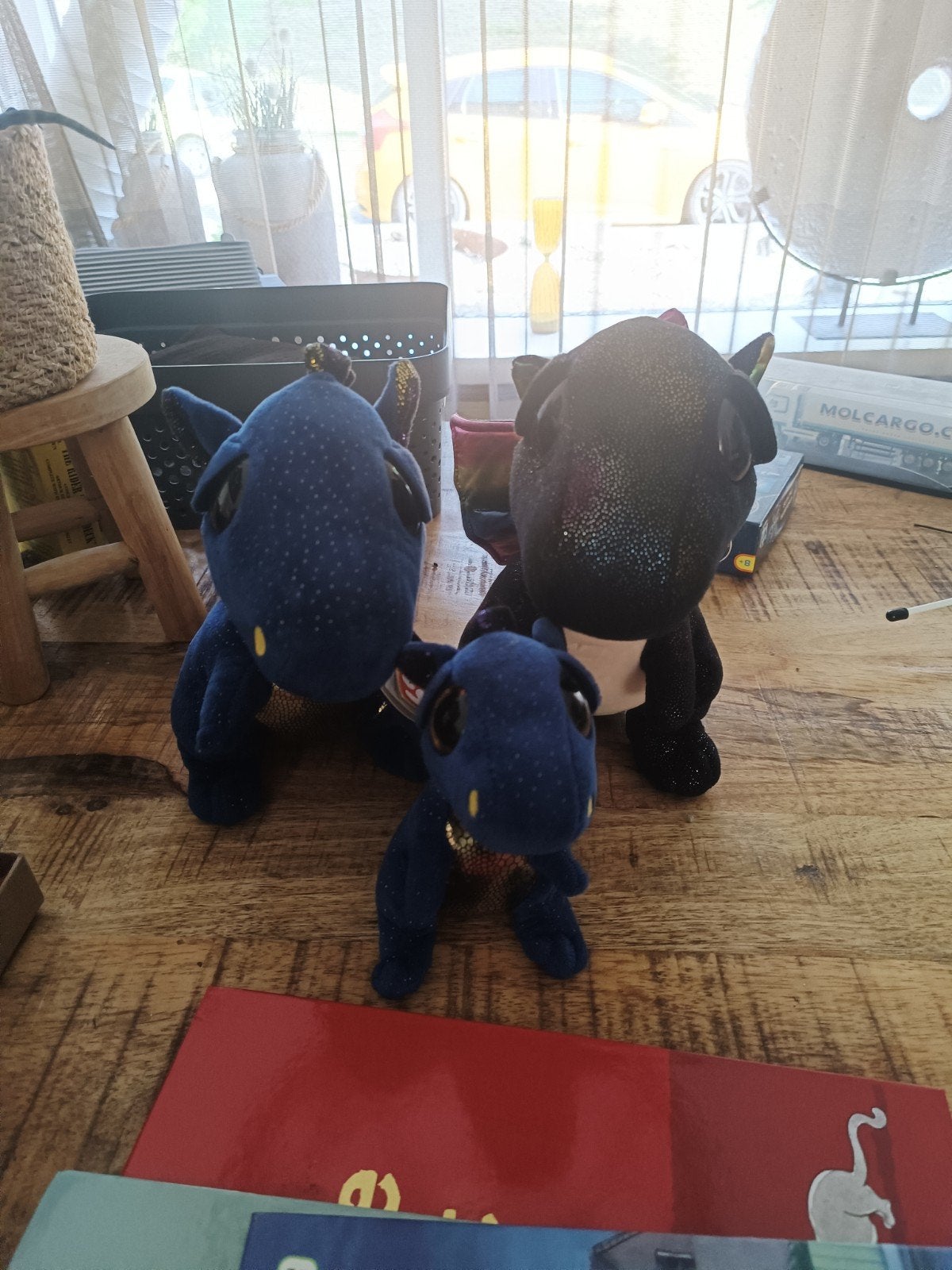 Drie ty draken knuffels, Ophalen of Verzenden, Zo goed als nieuw, Overige typen