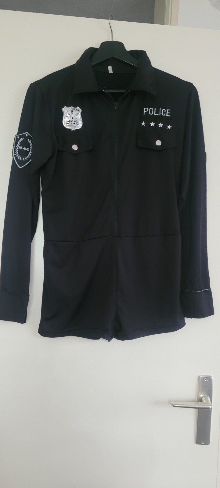 Politiepak voor Carnaval of Themafeest, Carnaval, Ophalen of Verzenden, Kleding, Maat 36 (S)