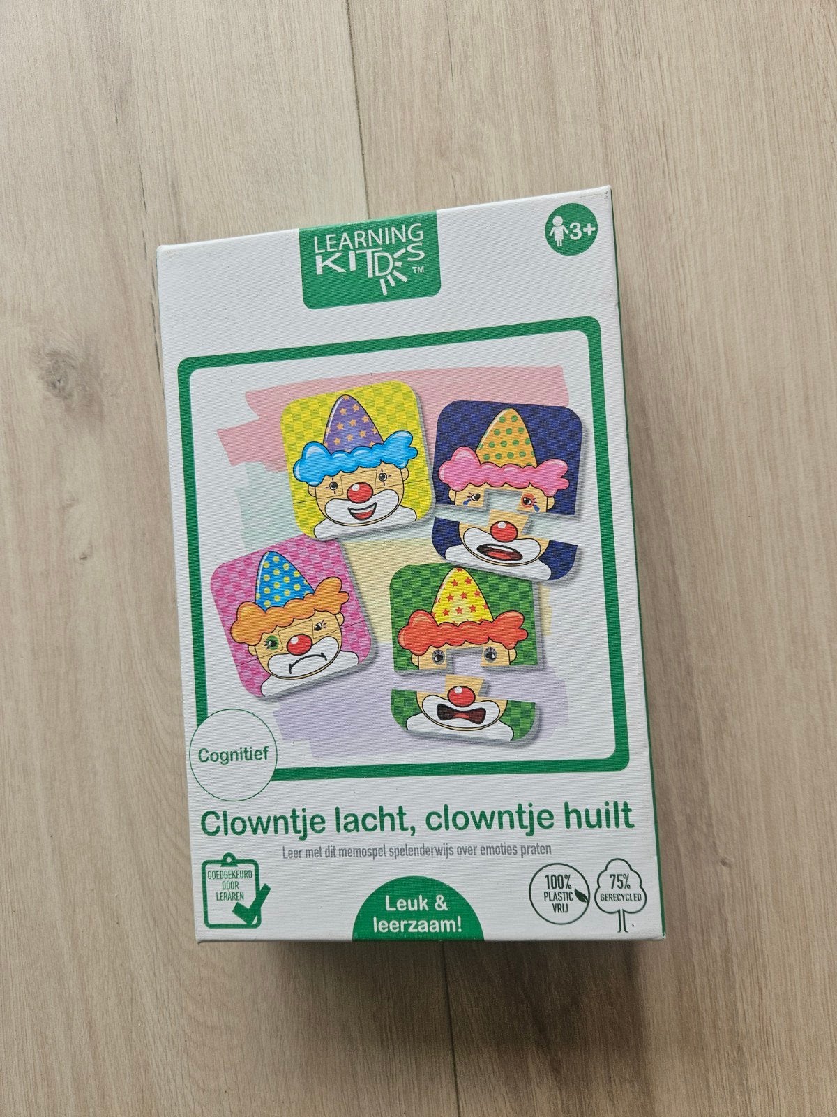 Emoties leren spel, Ophalen, Speelkaart(en)