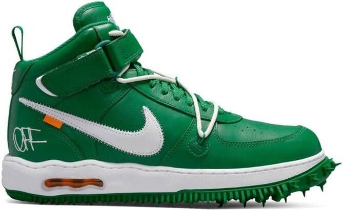 NIEUW Nike Air Force 1 Mid x Off-White “Pine Green” 42.5, Ophalen of Verzenden, Nieuw, Overige kleuren