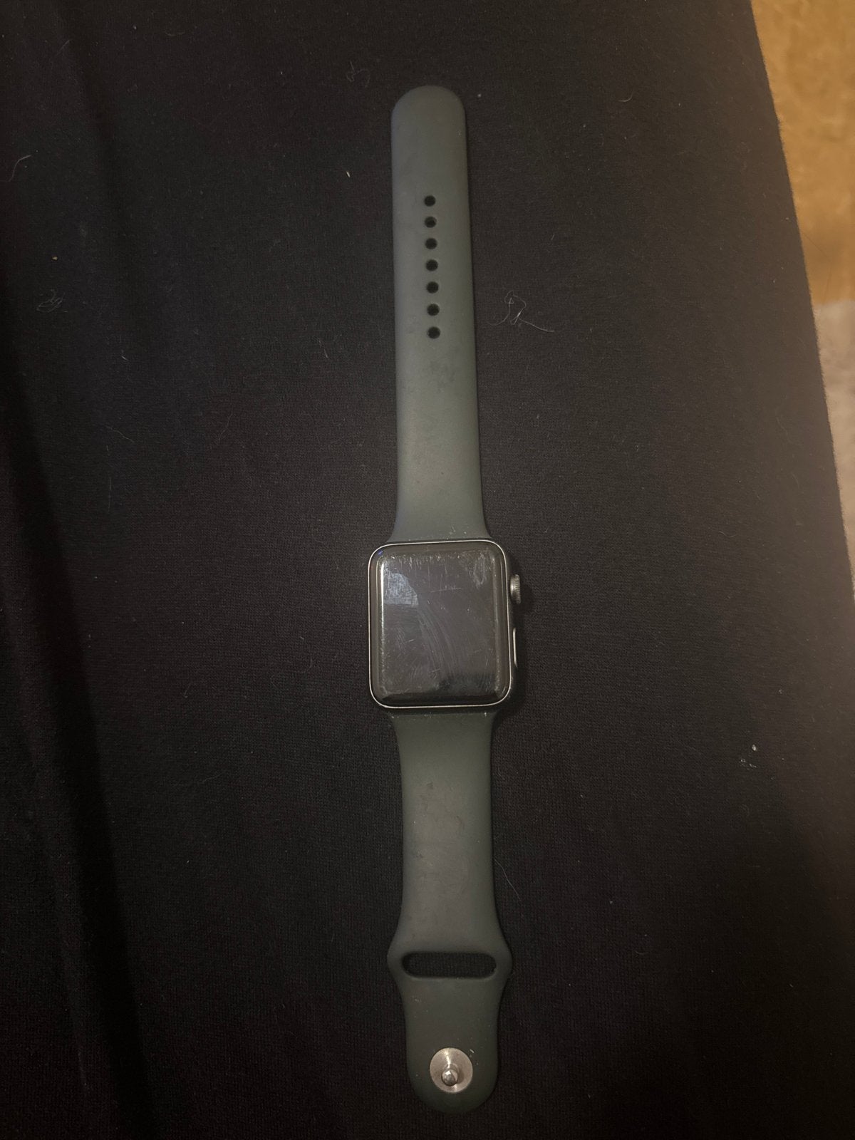 Apple Watch Series 3 42mm, Sieraden, Tassen en Uiterlijk, Smartwatches, Zwart, IOS, Ophalen of Verzenden, Waterdicht