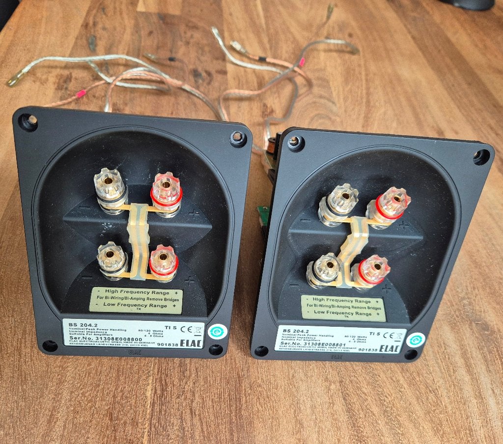 Elac BS 204.2 Luidspreker Filters / Crossovers / Terminals, Ophalen of Verzenden, Zo goed als nieuw, Overige merken