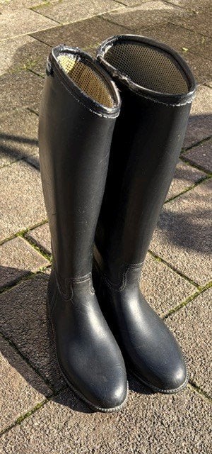 Aigle paardrijlaarzen maat 34, Gebruikt, Gevoerd, Kinderen, Aigle