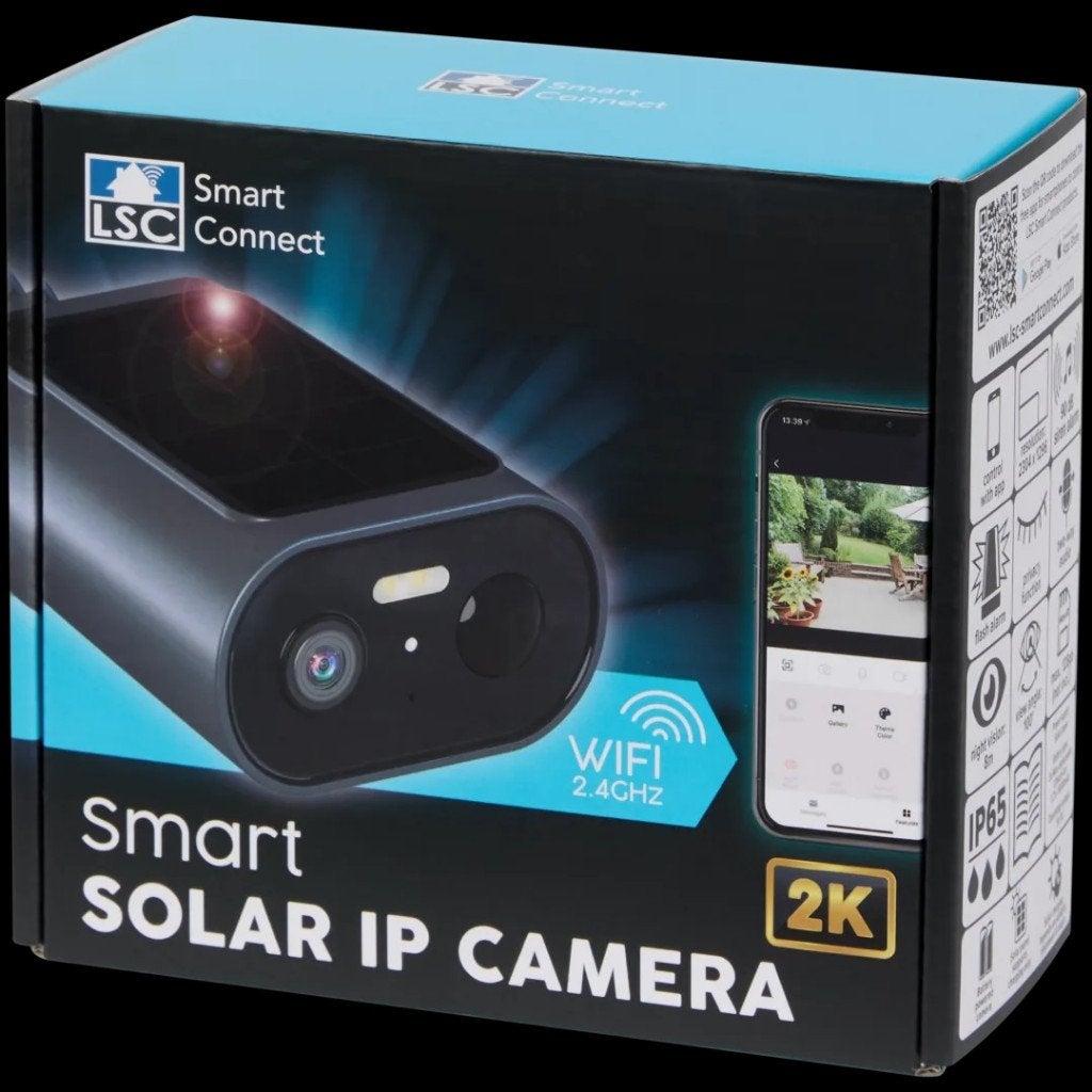 LSC Smart Connect solar camera  2K, Ophalen of Verzenden, Nieuw